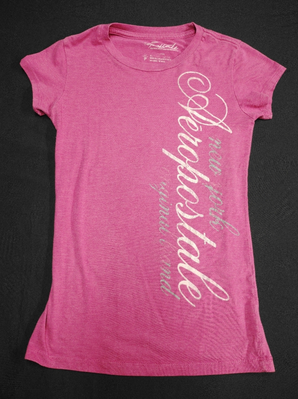 Aeropostale Pink Short Sleeve Graphic Tee